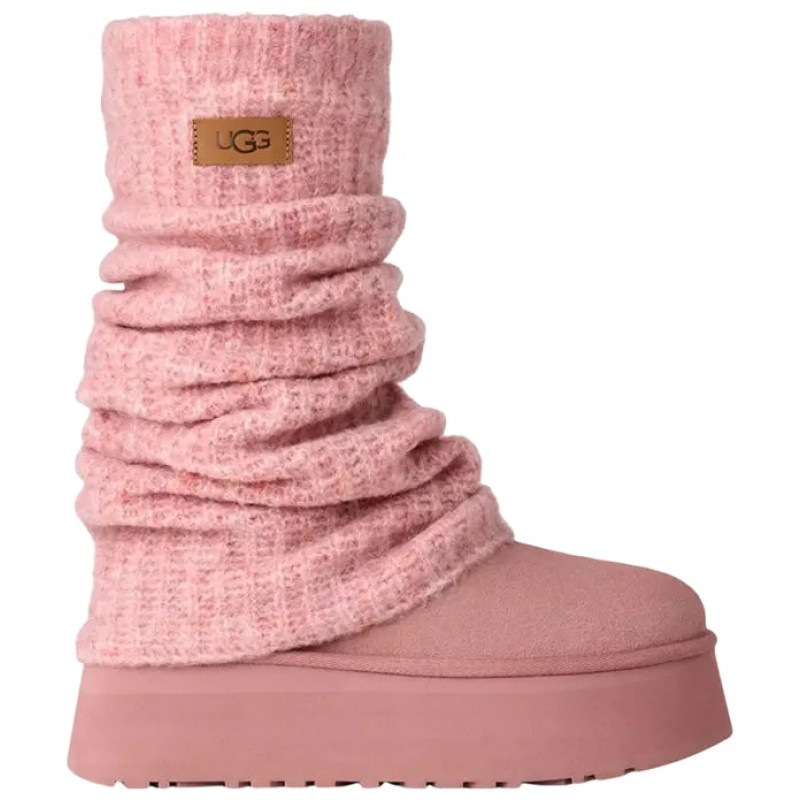 UGG Classic Mini Dipper Legwarmer Pink Dawn (W)