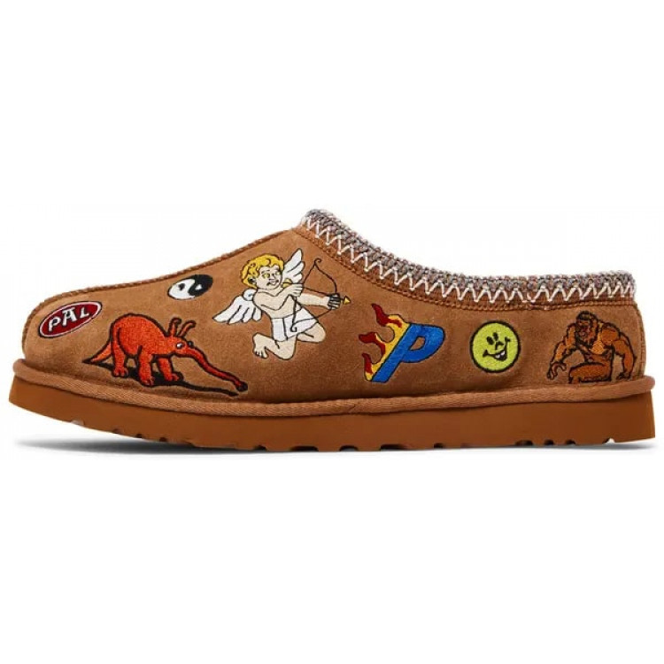 Palace x UGG Tasman Slipper Chestnut