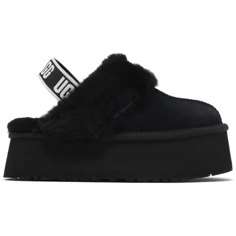  UGG Funkette Slipper Black (W)