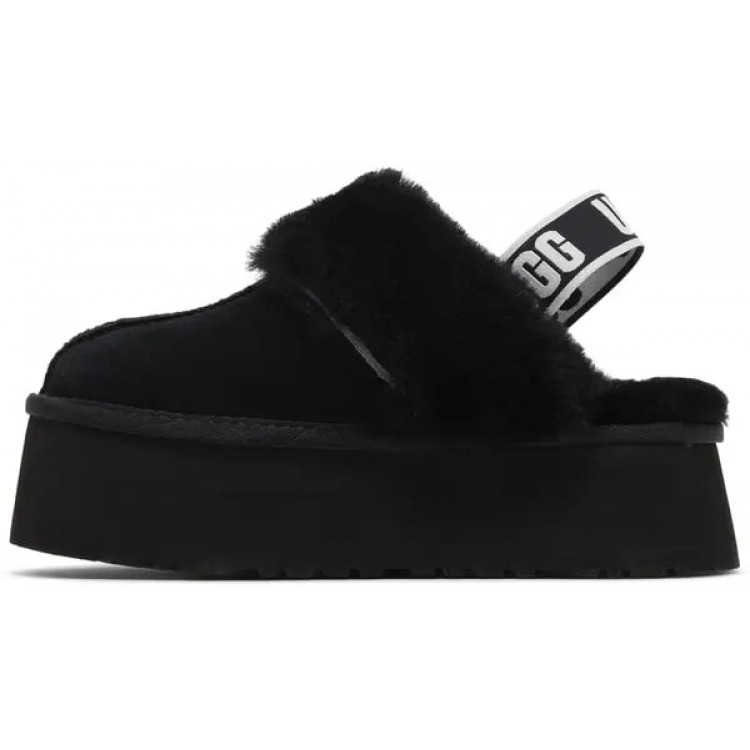  UGG Funkette Slipper Black (W)