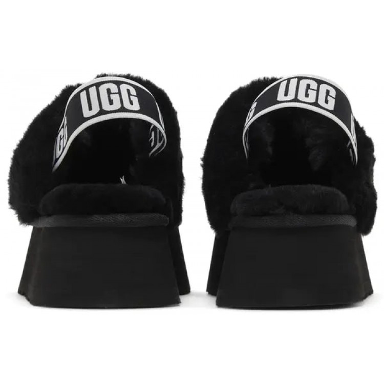  UGG Funkette Slipper Black (W)