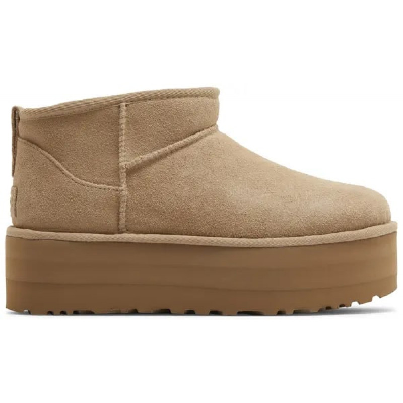 UGG Classic Ultra Mini Platform Boot Sand (W)