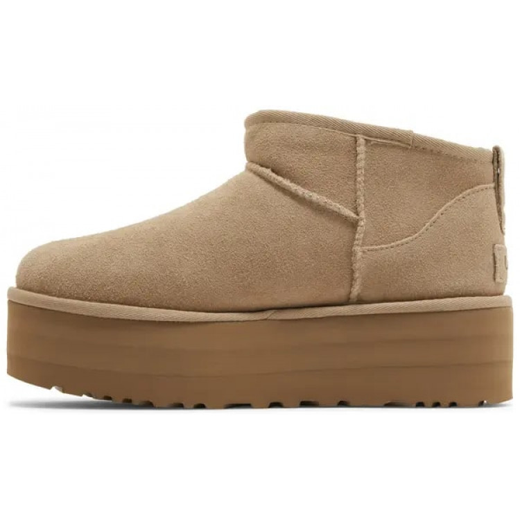 UGG Classic Ultra Mini Platform Boot Sand (W)