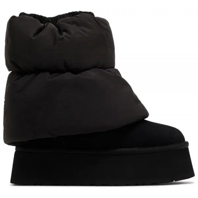UGG Classic Mini Dipper Puffer Black (W)