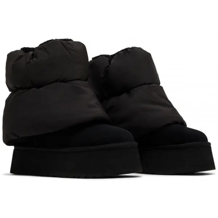 UGG Classic Mini Dipper Puffer Black (W)