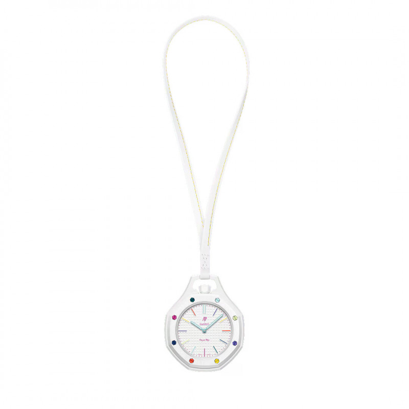 Swatch x Audemars Piguet Bioceramic Royal Pop Huit Blanc