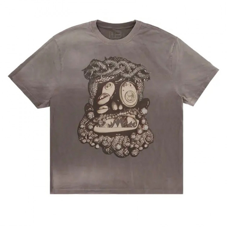 Cactus Jack by Travis Scott x Takashi Murakami Melted Utopia Dream Tee 'Brown'