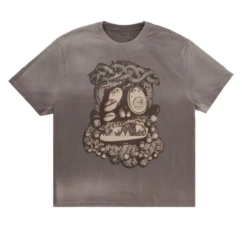 Cactus Jack by Travis Scott x Takashi Murakami Melted Utopia Dream Tee 'Brown'