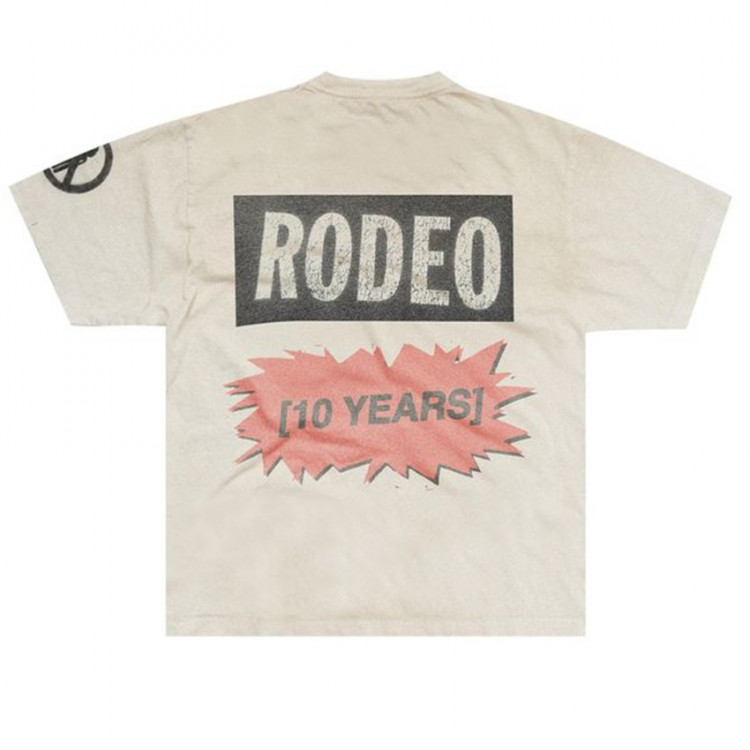 Cactus Jack by Travis Scott Rodeo 10 Years Chain Tee 'White'