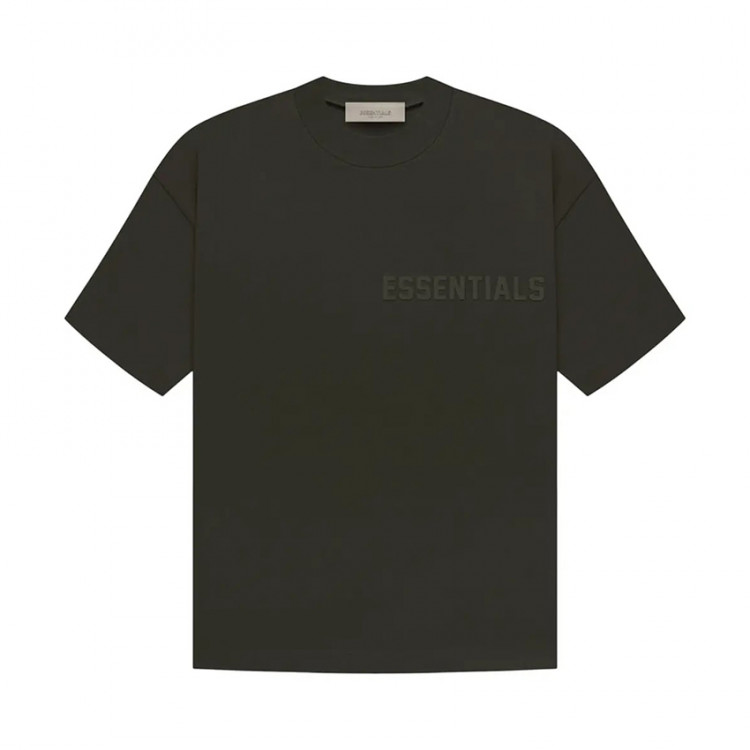 Fear of God Essentials Short-Sleeve Tee Off Black
