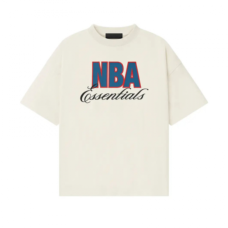 Fear of God Essentials NBA 90s Tee 'Cream White'