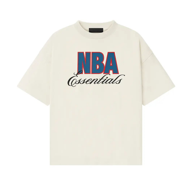 Fear of God Essentials NBA 90s Tee 'Cream White'
