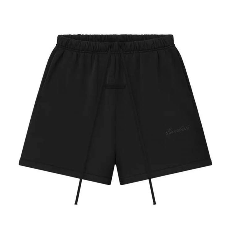 Fear of God Essentials Signature Classic Sweatshort Vintage Black