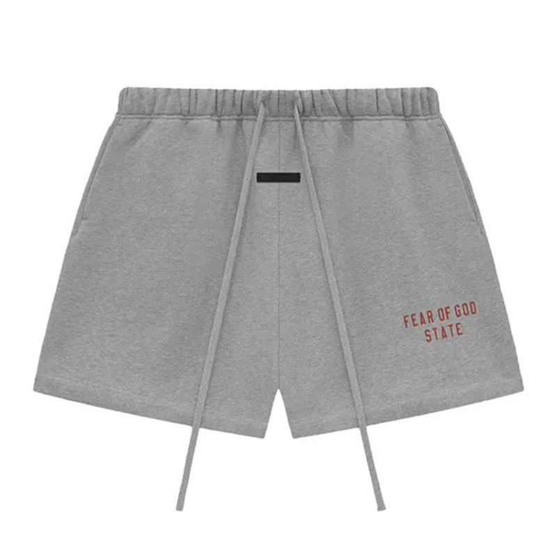 Fear of God Essentials Fleece Soccer Short 'Dark Heather'
