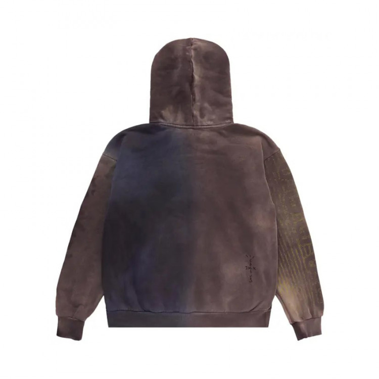 Nike FC Barcelona x Cactus Jack Split-Dye Crest Hoodie 'Brown'