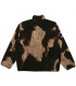 Supreme x The North Face Bleached Denim Print Fleece Jacket 'Black'