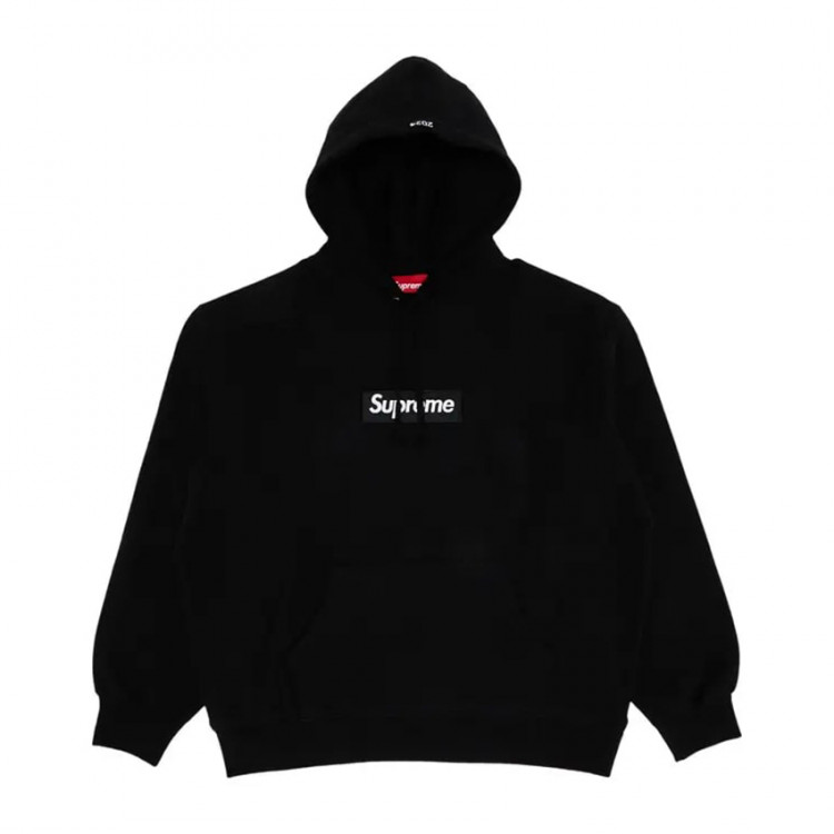 Supreme Box Logo Hooded Sweatshirt Black