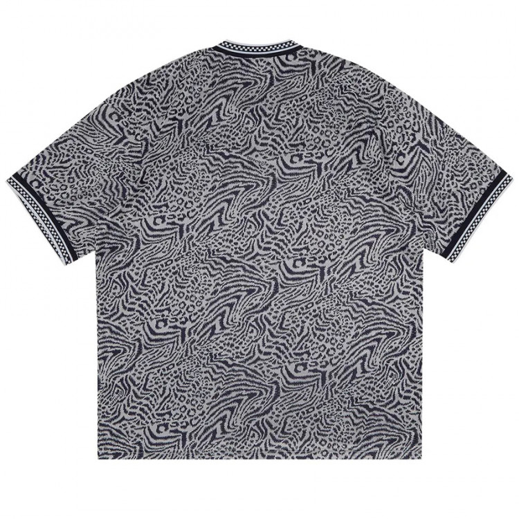 Supreme x Umbro Jacquard Animal Print Soccer Jersey 'Navy'