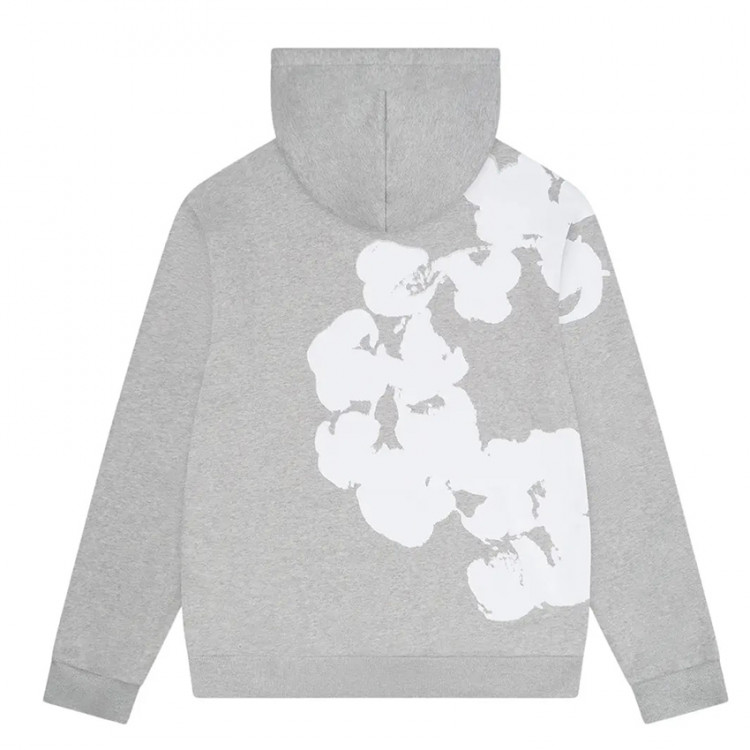 Denim Tears Big Cotton Wreath Sweatshirt Grey