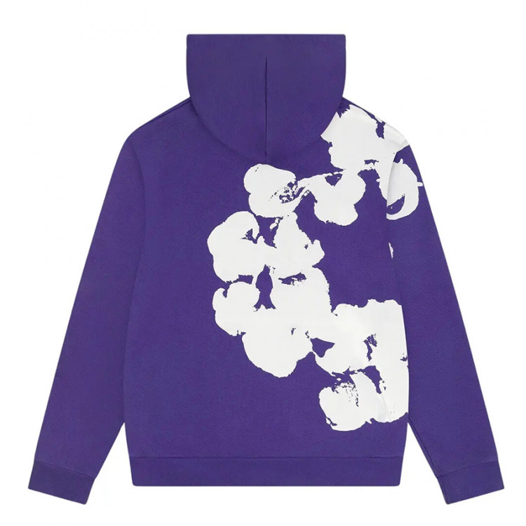 Denim Tears Big Cotton Wreath Sweatshirt 'Purple'