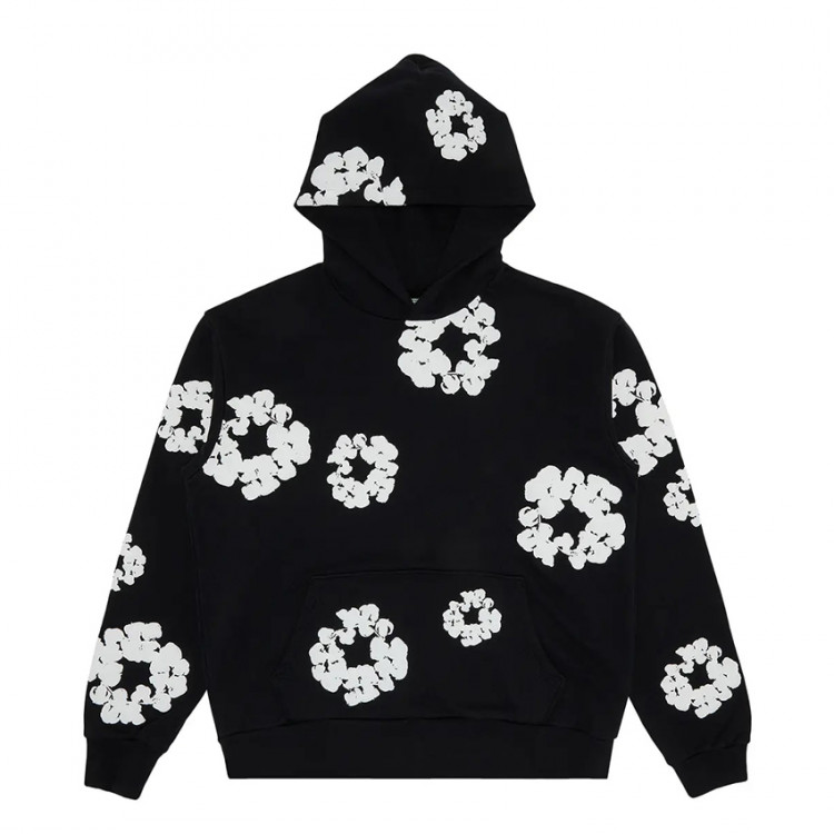 Denim Tears The Cotton Wreath Sweatshirt Black