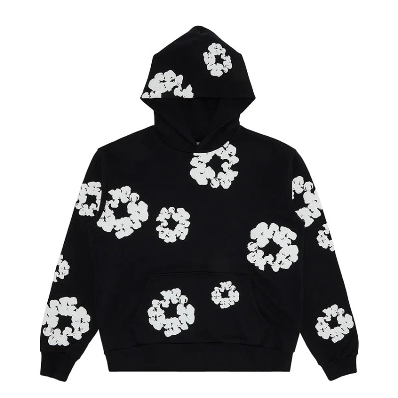 Denim Tears The Cotton Wreath Sweatshirt Black