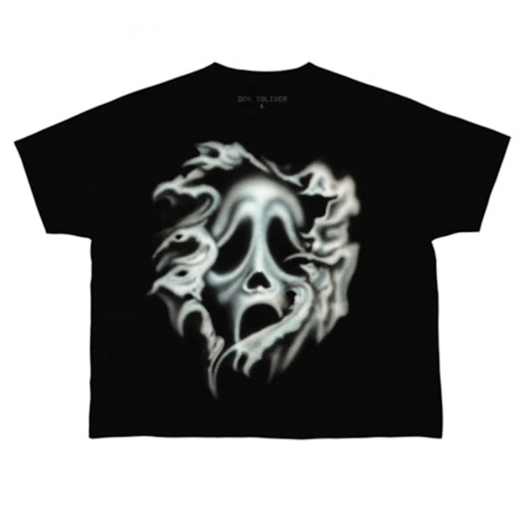 Don Toliver x Scream x CJ Airbrush Ghostface Tee