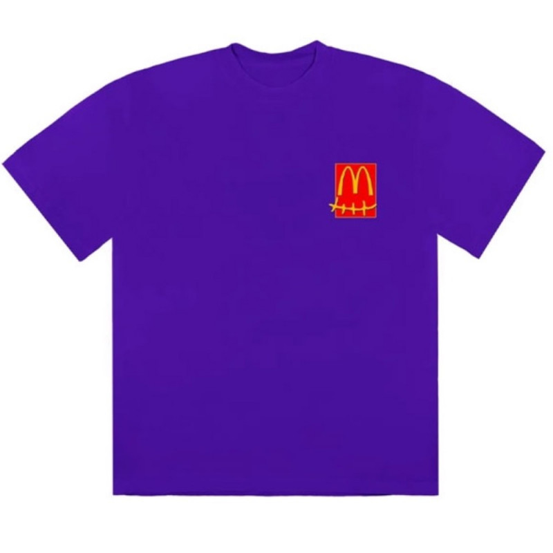 Travis Scott Cactus Jack x McDonald’s Action Figure Series Purple Tee