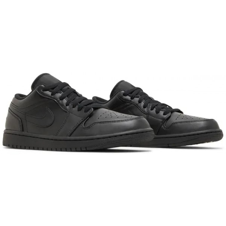 Air Jordan 1 Low Triple Black (2022)