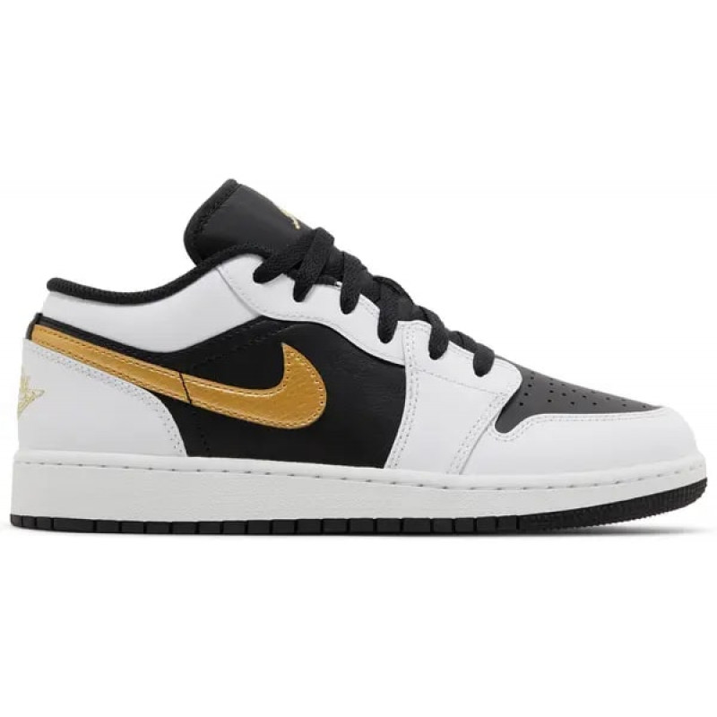 Air Jordan 1 Low Gold Swoosh (GS)