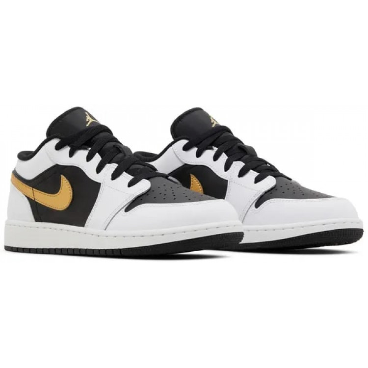 Air Jordan 1 Low Gold Swoosh (GS)