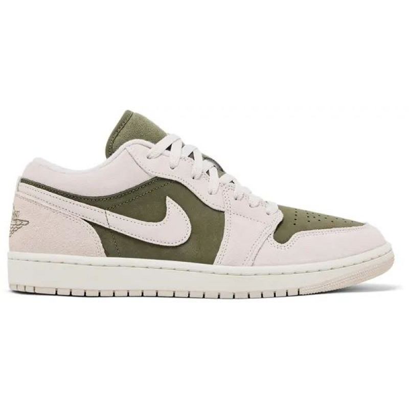 Air Jordan 1 Low SE Medium Olive Sail