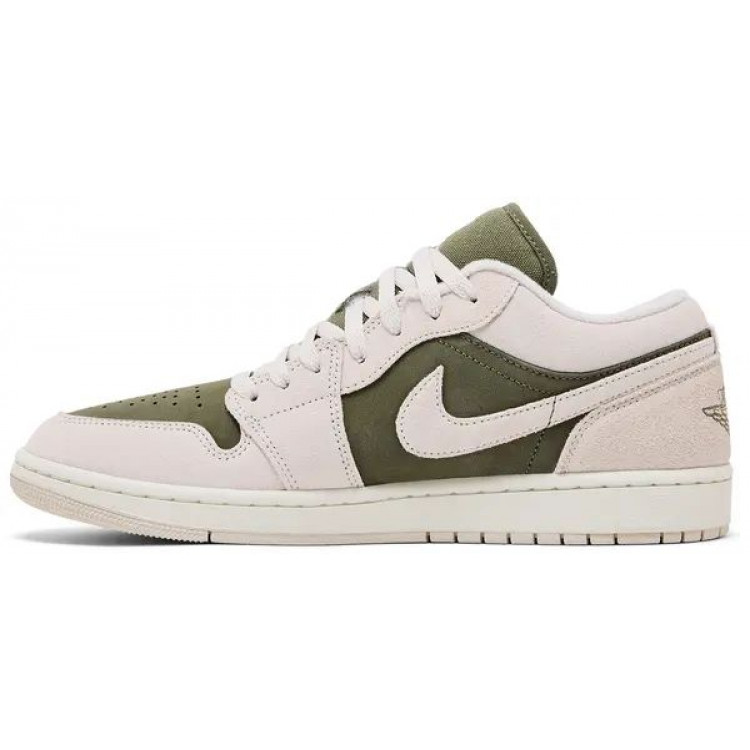 Air Jordan 1 Low SE Medium Olive Sail