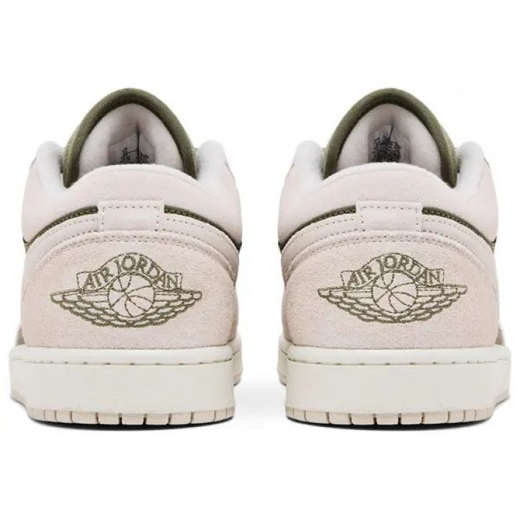 Air Jordan 1 Low SE Medium Olive Sail