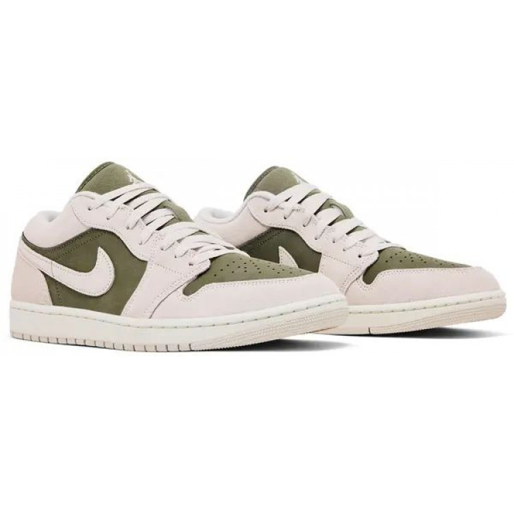 Air Jordan 1 Low SE Medium Olive Sail