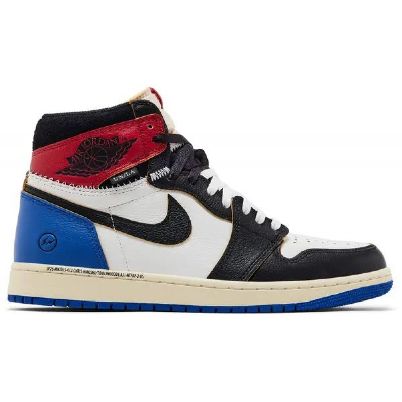 Air Jordan 1 Retro High OG SP Fragment x Union LA Varsity Red Sport Royal