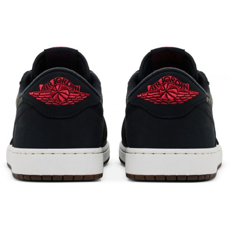 Air Jordan 1 Retro Low OG Laser Black University Red