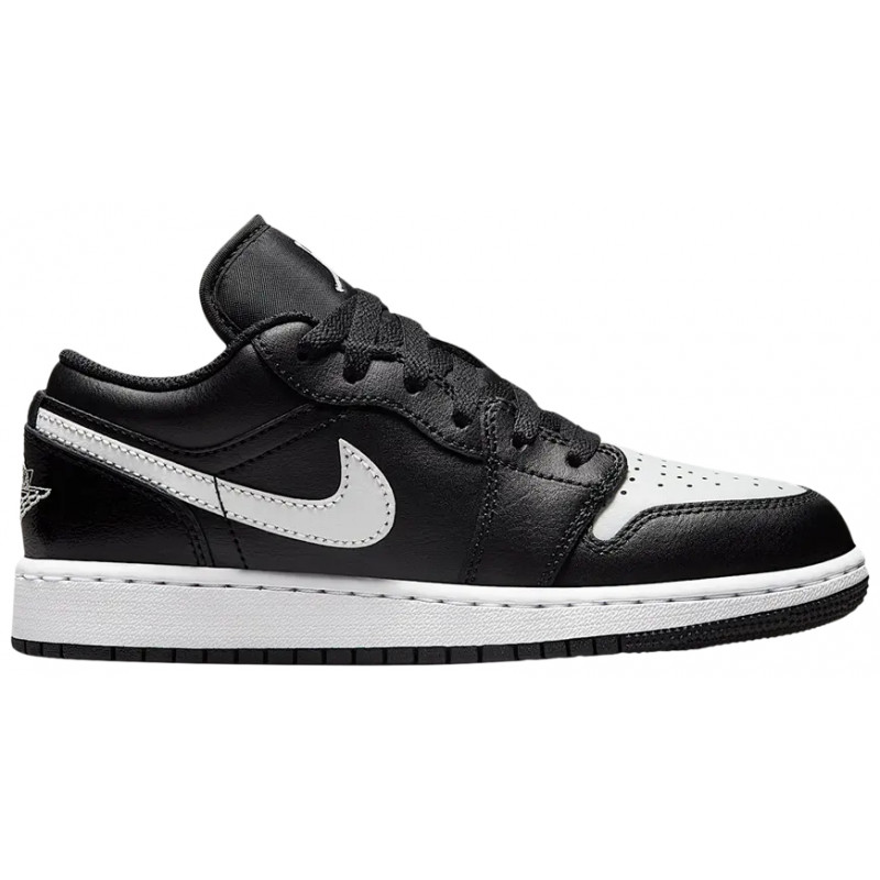 Air Jordan 1 Low Black Summit White (GS)