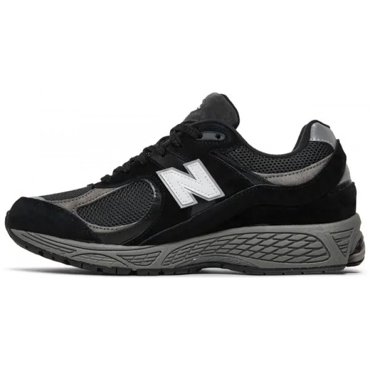 New Balance 2002R Black Dark Grey