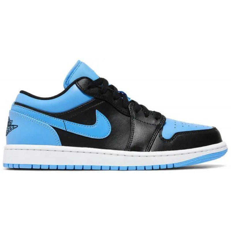 Air Jordan 1 Low Black University Blue