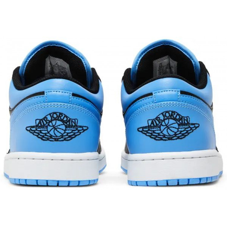 Air Jordan 1 Low Black University Blue