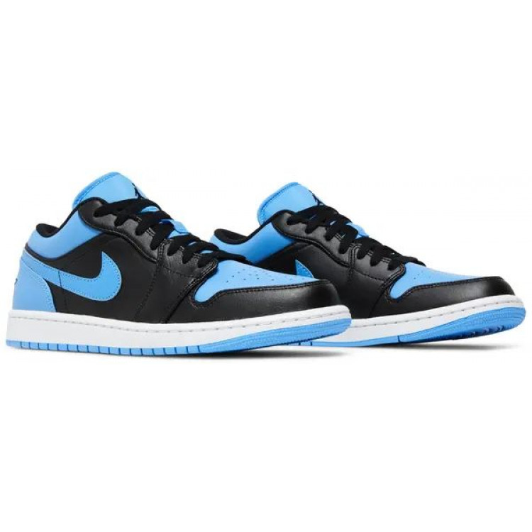 Air Jordan 1 Low Black University Blue