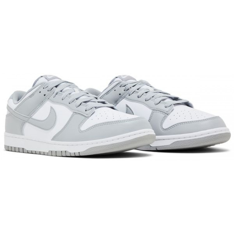 Nike Dunk Low White Light Smoke Grey