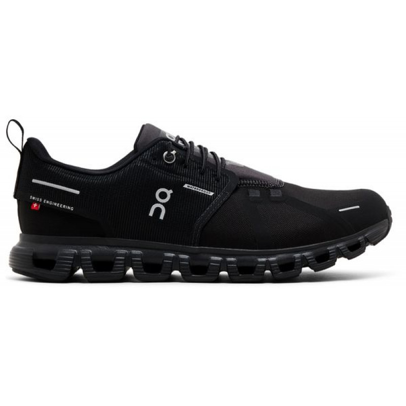 On Running Cloud 6 Waterproof All Black