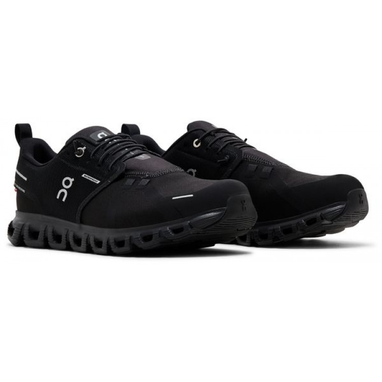 On Running Cloud 6 Waterproof All Black