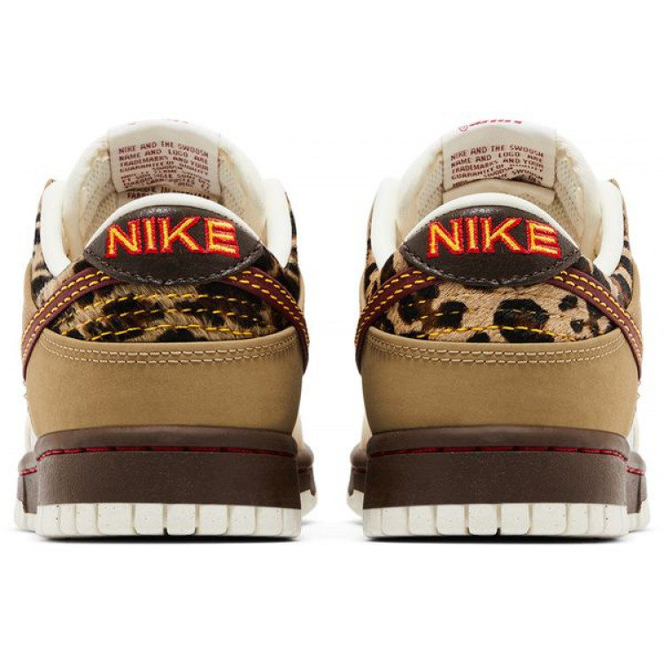 Nike Dunk Low Retro Khaki Team Red Pearl White (W)