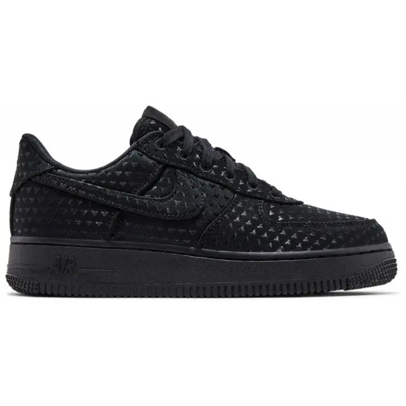 Nike Air Force 1 Low Valentine's Day Triple Black (2026) (W)
