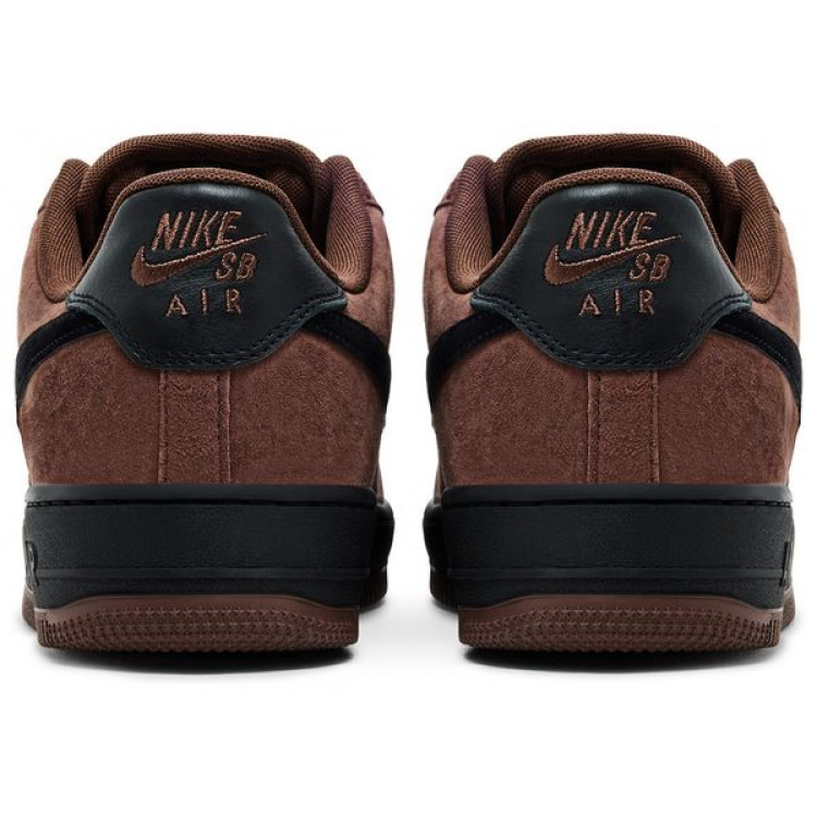 Nike SB Air Force 1 Low Light Chocolate Black