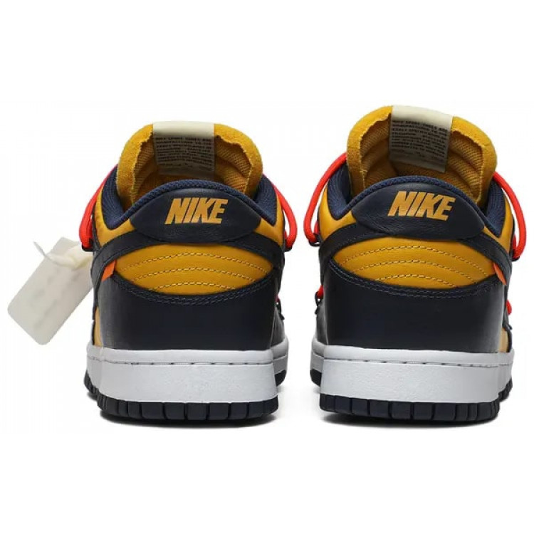 Nike Dunk Low Off-White University Gold