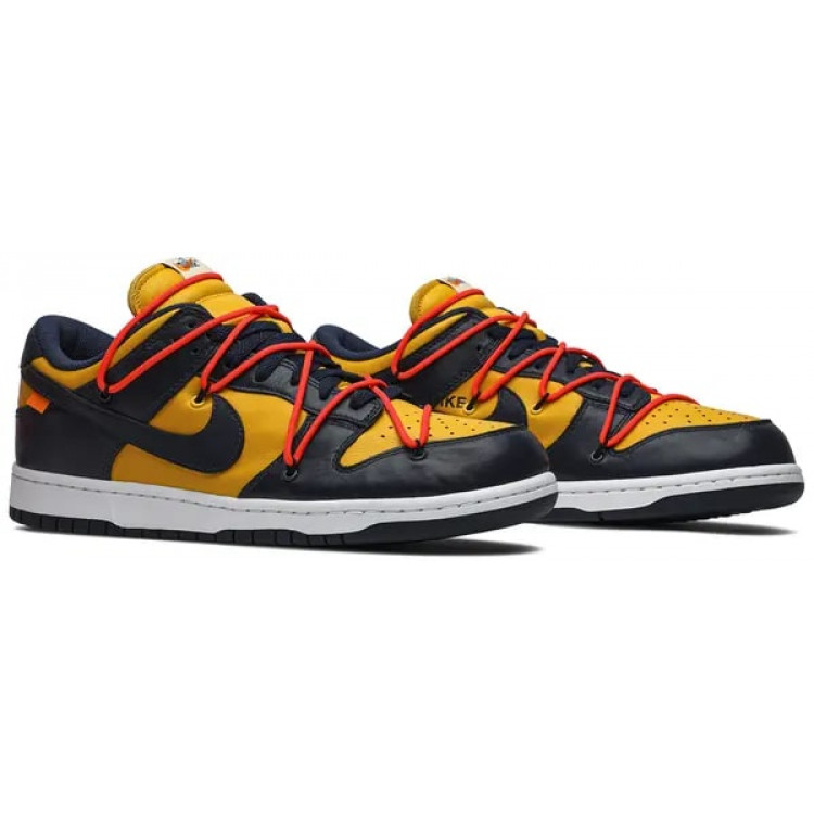 Nike Dunk Low Off-White University Gold
